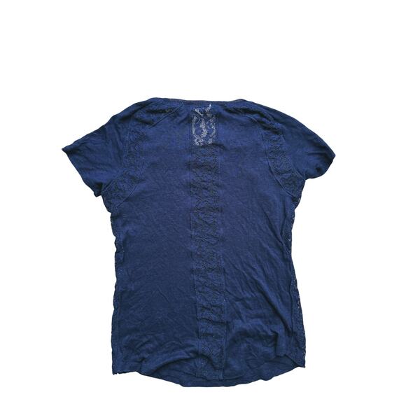 Rebecca Taylor Black Sheer Lace Cutout Top Blouse Small Whimsigoth Romantic Goth - Picture 3 of 6